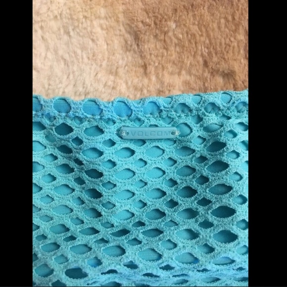 NWT Volcom 'Love & Haight' Retro Bikini Bottoms‎ Blue Bird [ SZ Small ] - Picture 8 of 8